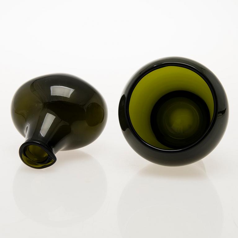 KAJ FRANCK, A 10-piece set of 'Tupa' glassware for Iittala, Finland 1948-54.