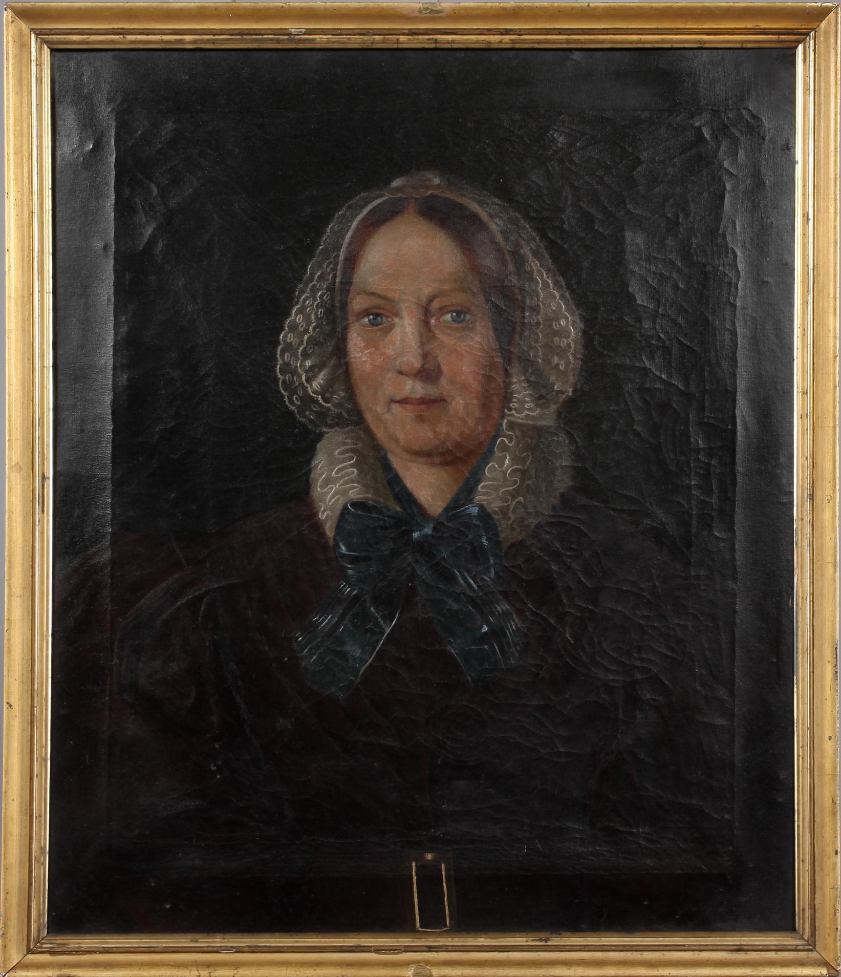 OKÄND KONSTNÄR, olja på duk, 1800-tal.