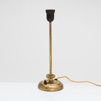 Bordslampa, tillverkare Sähkö Oy, 1900-talets mitt.