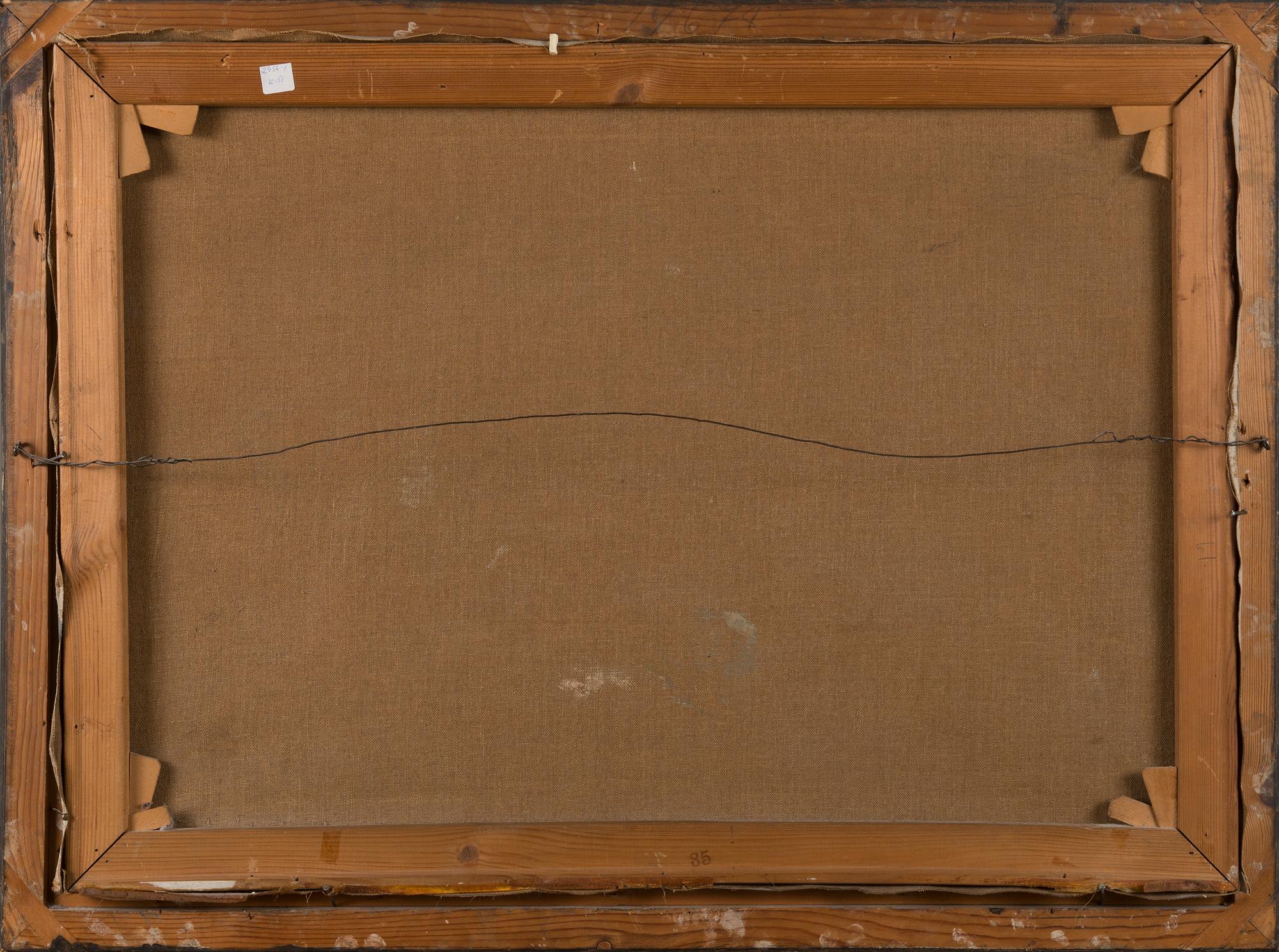 LENNART SEGERSTRÅLE, oil on canvas, signed and dated 1930.