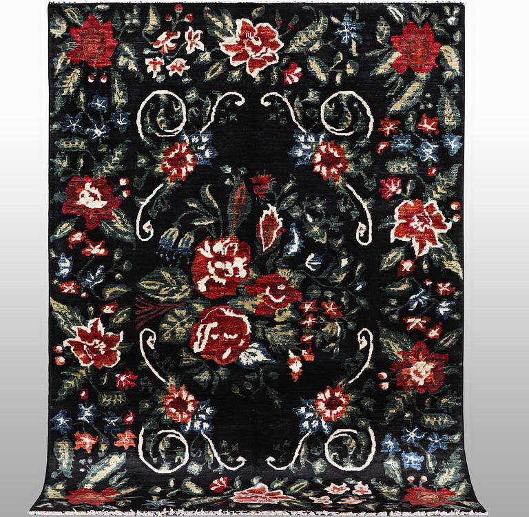A carpet, Zielger Karabach, ca 179 x 128 cm.