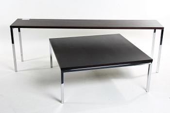 SIDEBOARD samt SOFFBORD. Design Patrizia Moroso, Italien.