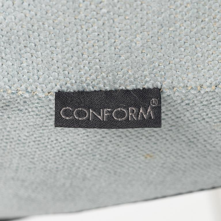 Jahn Aaamod, fåtölj med fotpall, Globe, Conform.