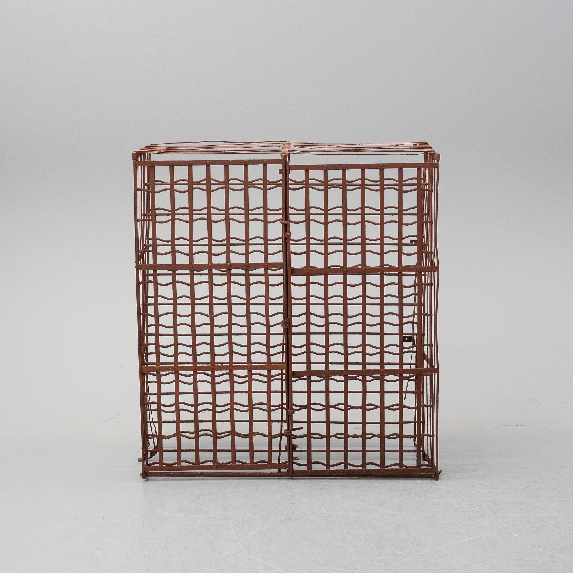 A 20th century wine stand.
