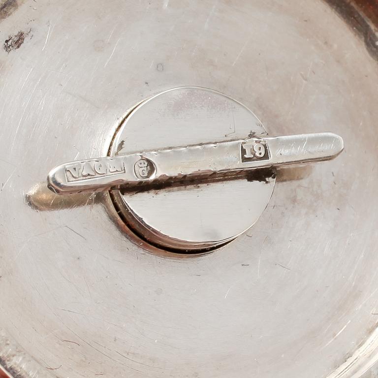 SALT OCH PEPPARSTRÖARE, silver, Göteborg, 1959. Vikt 120 g.