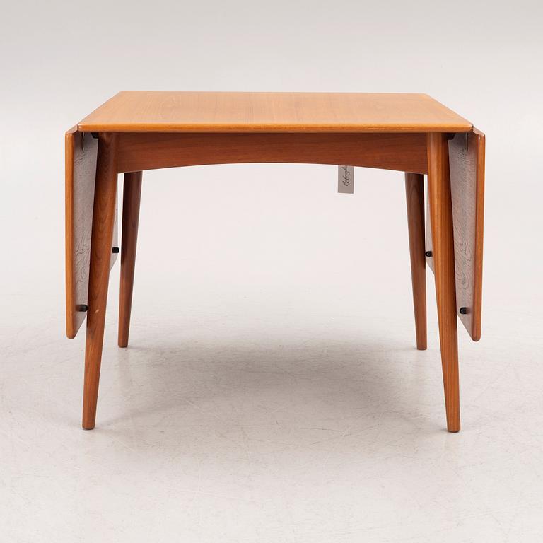 Hans J Wegner, dining table with leaves, "AT-313", Andreas Tuck, Denmark.