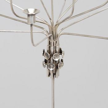 Tapio Wirkkala, kandelaber "TW412", silver Kultakeskus, Tavastehus 1985.