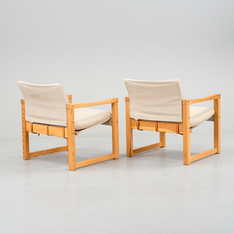 FÅTÖLJER, ett par, "Diana", Karin Mobring, IKEA.