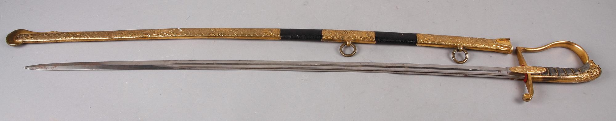 SABEL, Sverige, m/1824, för officer vid Skånska Husarregementet.