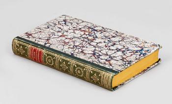 BOK, "Samlingar til en Beskrifning öfwer Norrland, femte samlingen om Westerbotten" av Abraham Hülphers, Västerås 1789.