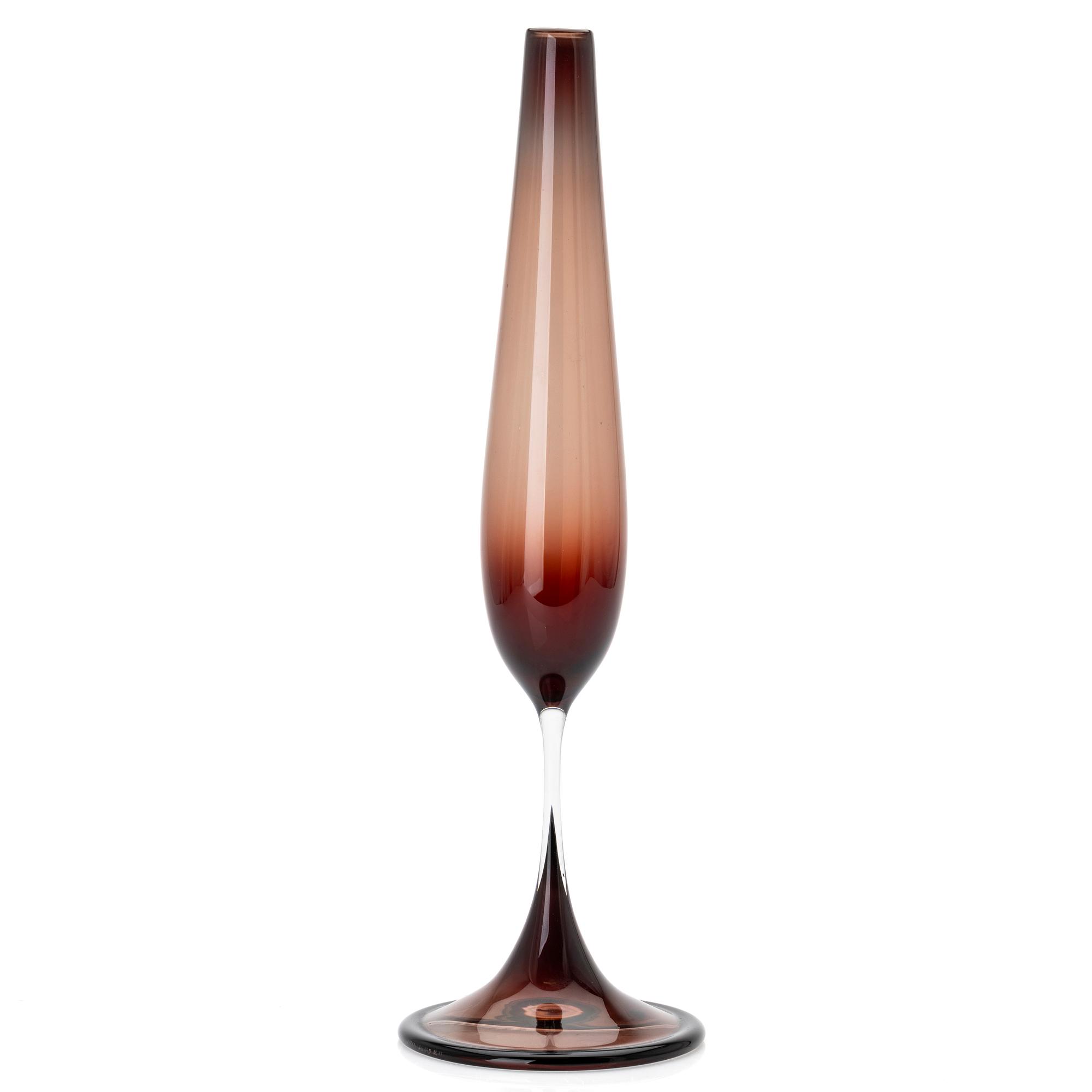 Nils Landberg, Tulip glass, Orrefors, 1957.