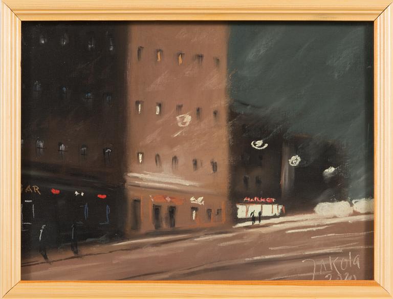 Timo Jakola, pastel, signed and dated 2020.