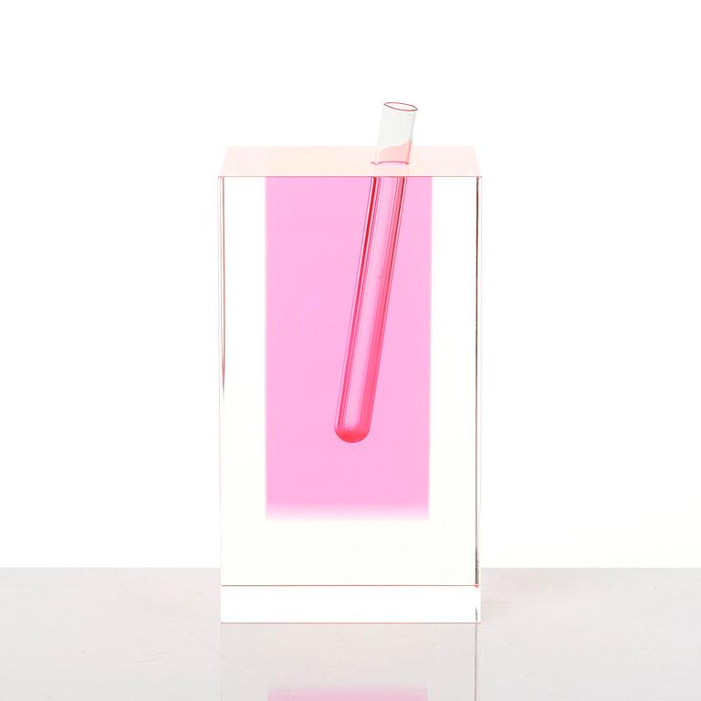Shiro Kuramata, vas, "Flower Vase #2", Nichinan Spiral, Japan, efter 1989.