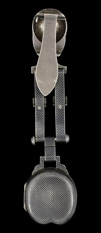 SMYCKEUR / CHATELAINE, silver, niello, Wien, Österrike-Ungern, 1800-talets slut.