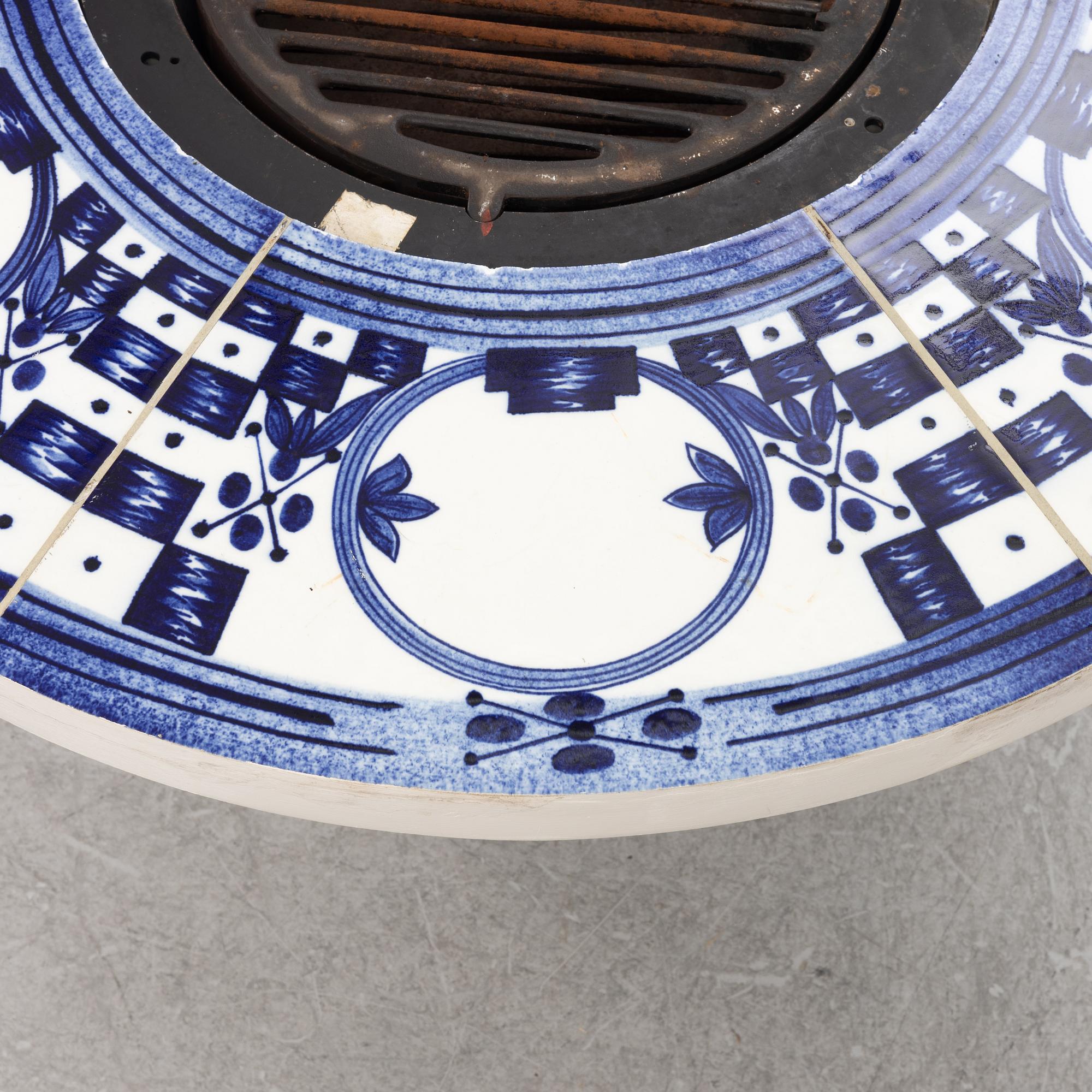 Björn Wiinblad, grill table "Hibachi", Rosenthal, Denmark.
