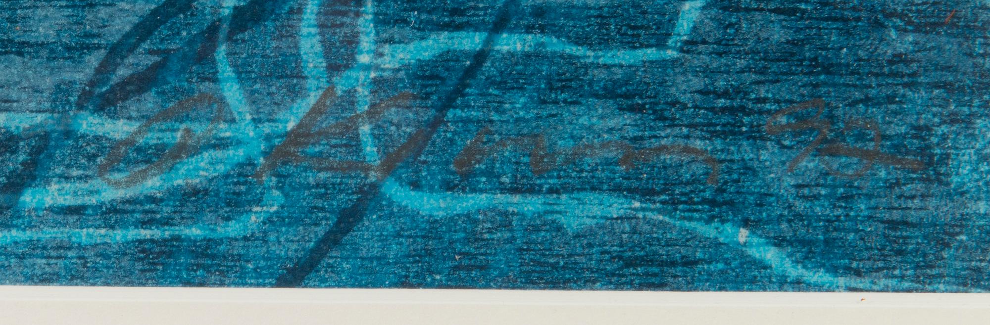 OUTI KIRVES, wood cut, signed and dated -97, numbered 18/20.