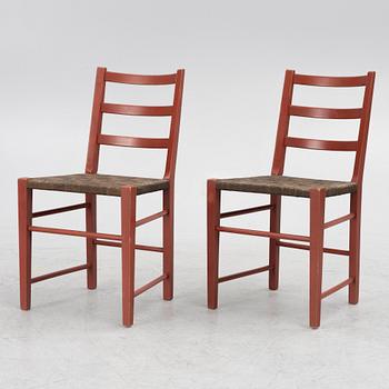 Gemla, a pair of chairs model "5645", Diö, 1930s.