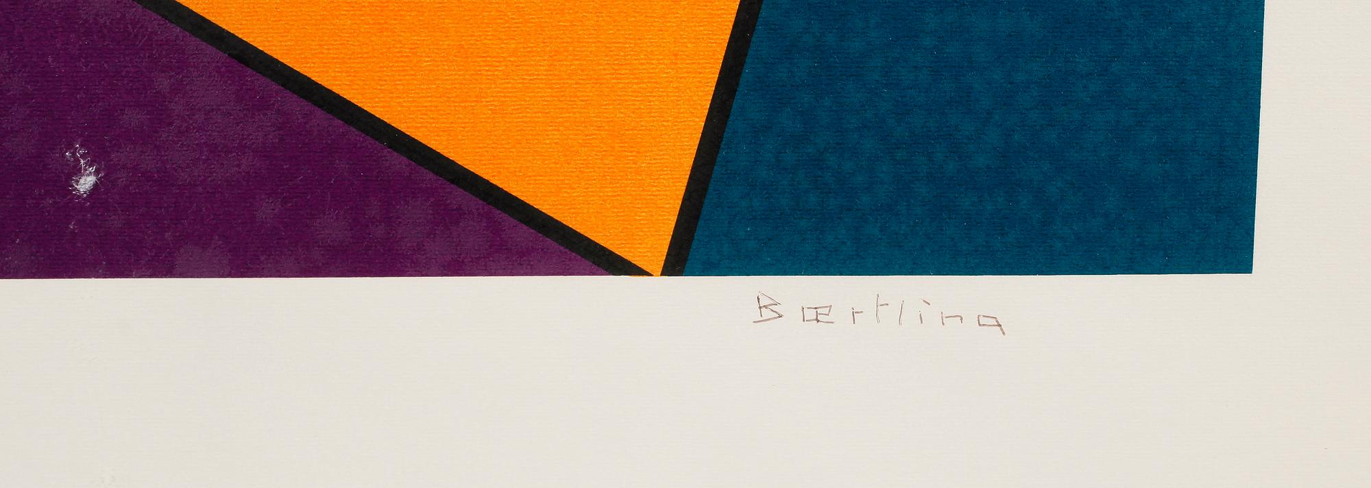 OLLE BAERTLING, serigrafi, signerad, daterad 1959-1973, numrerad 90/120.