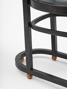 Carl Bergsten, stol, Gemla Leksaksfabrik, Diö, för Konst- och industriutställningen, Norrköping, 1906.