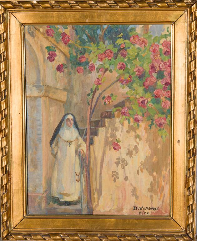 Dora Wahlroos, Nunnan vid trappan.