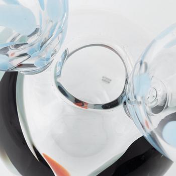 Frida Fjellman, skulptur, glas, Kosta Boda, lim. ed 100.