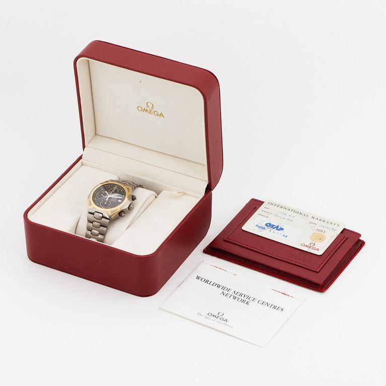OMEGA, Titane, chronometer, chronograph, wristwatch, 41,5 mm.