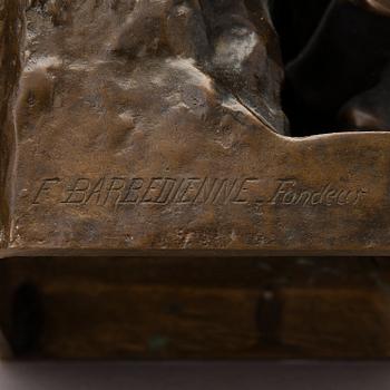 PAUL DUBOIS, bronze, signed,  F.Barbedienne founder.