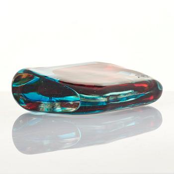 Antonio da Ros, a "Momento" glass vase, Cenedese, Murano, Italy, 1960s.