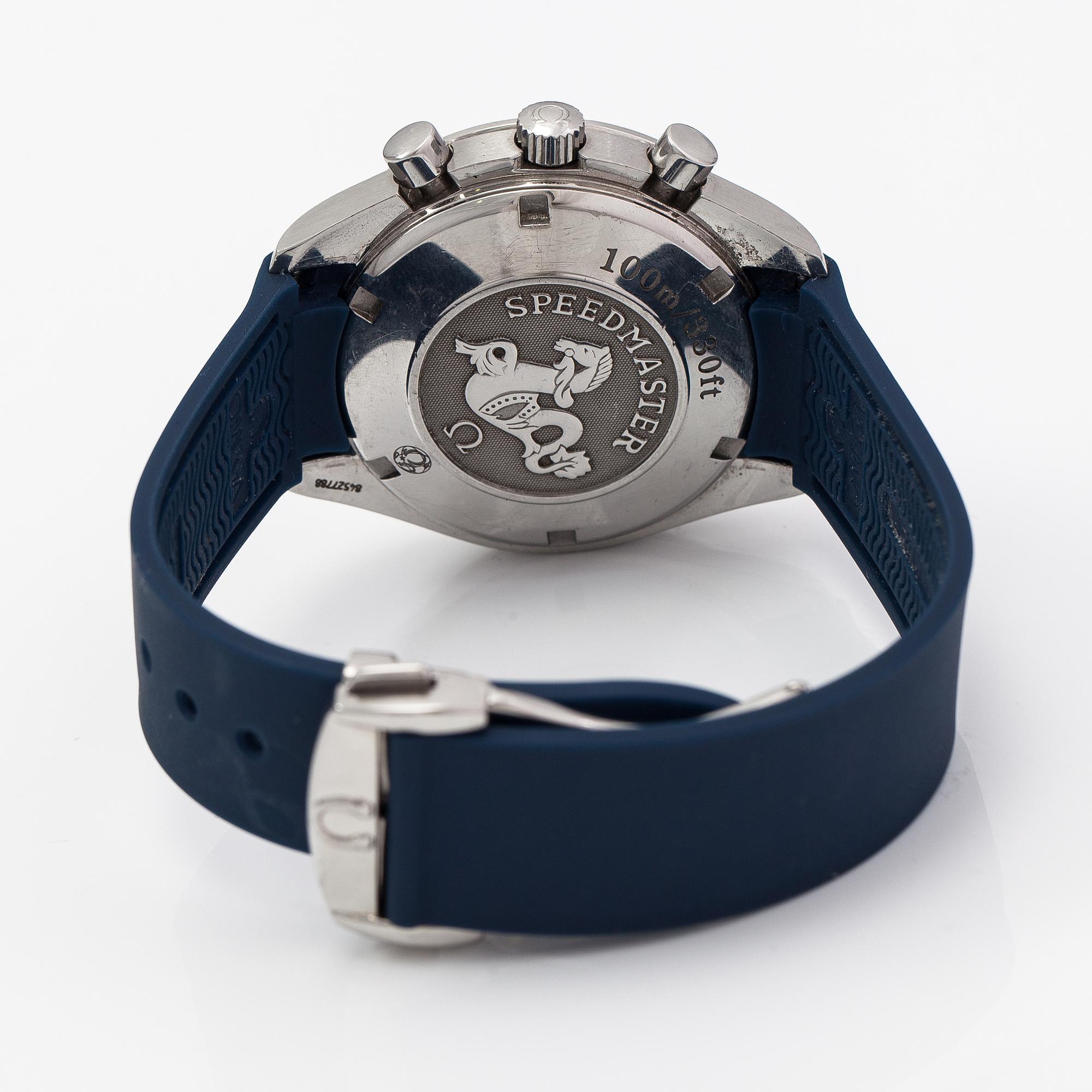 Omega, Speedmaster, date, armbandsur, 40 mm.