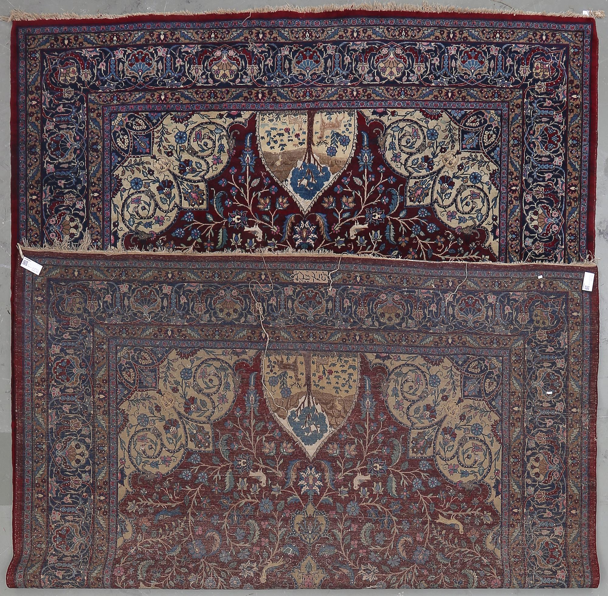 MATTA, semiantik/old Täbris, ca 425x265 cm.