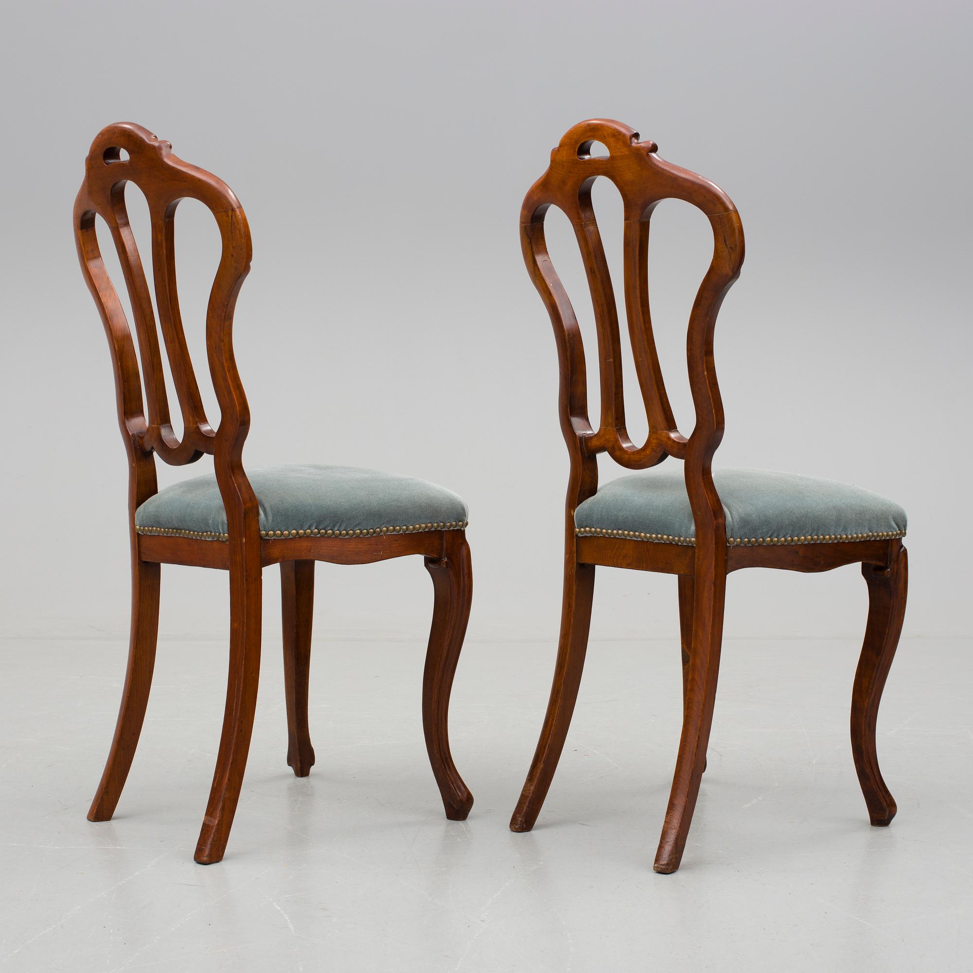 STOLAR, 10 st, nyrokoko, 1800-talets slut.