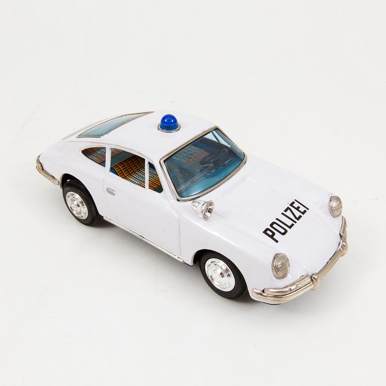 BANDAI, "Porsche Polizei", Japan, 1960-tal.