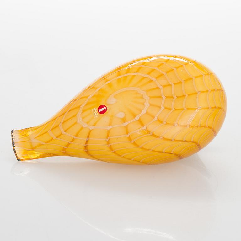 OIVA TOIKKA, Glass bird year 1996, signed  O. Toikka, Nuutajärvi.