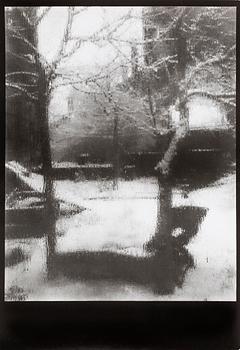Josef Sudek · JOSEF SUDEK, silver gelatin fotografi, nummer 4/18 ur Mappen "Profily", från 1980.