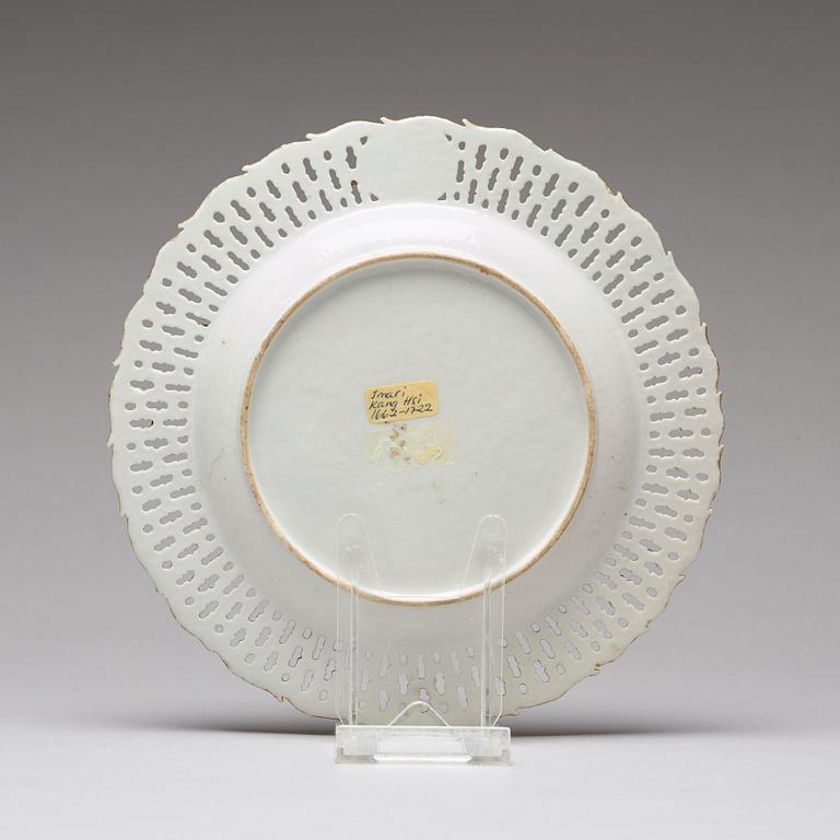 FAT, porslin. Qingdynastin, Kangxi (1662-1722).