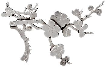 662. WIWEN NILSSON, brosch, Lund 1964, sterling.