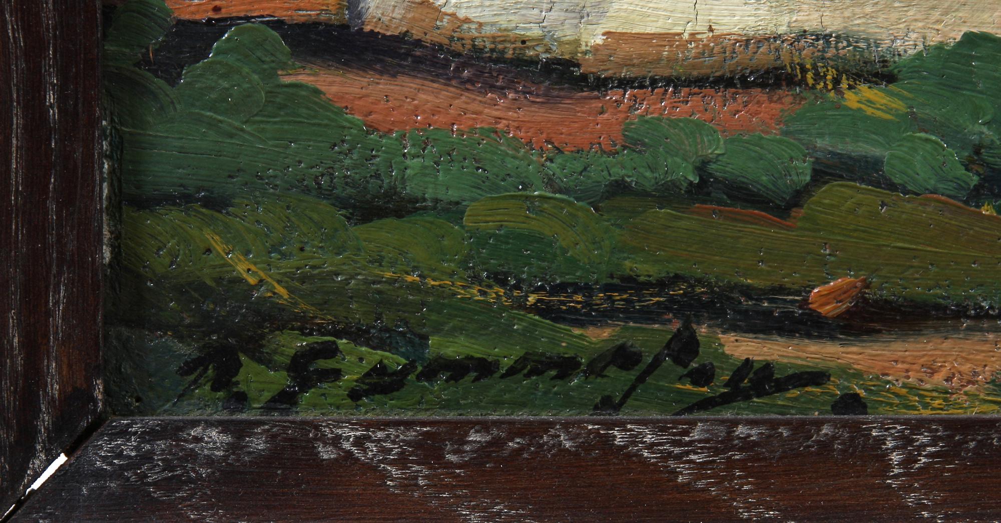 PER GUMMESON, olja på duk, sign.