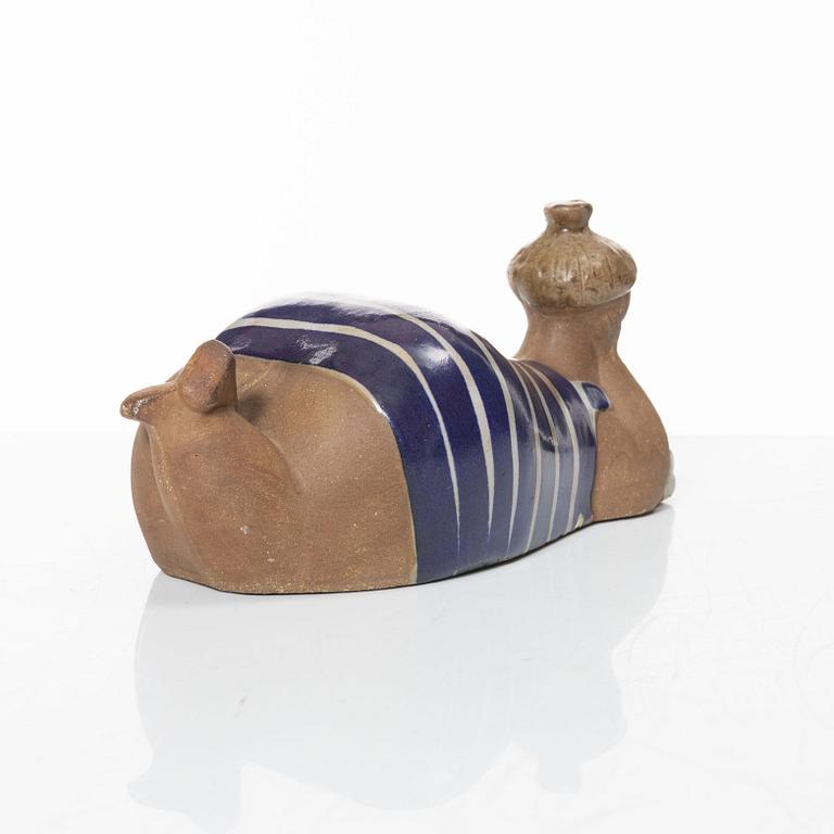 Lisa Larson, figurin, stengods, "Beata", Gustavsberg.