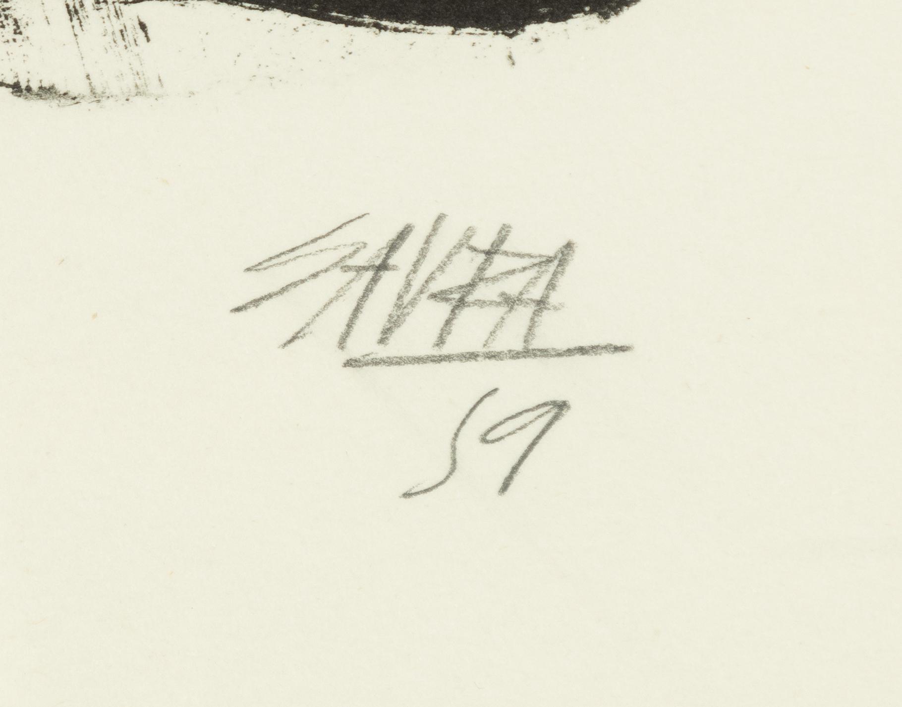 Antonio Saura, Utan titel.