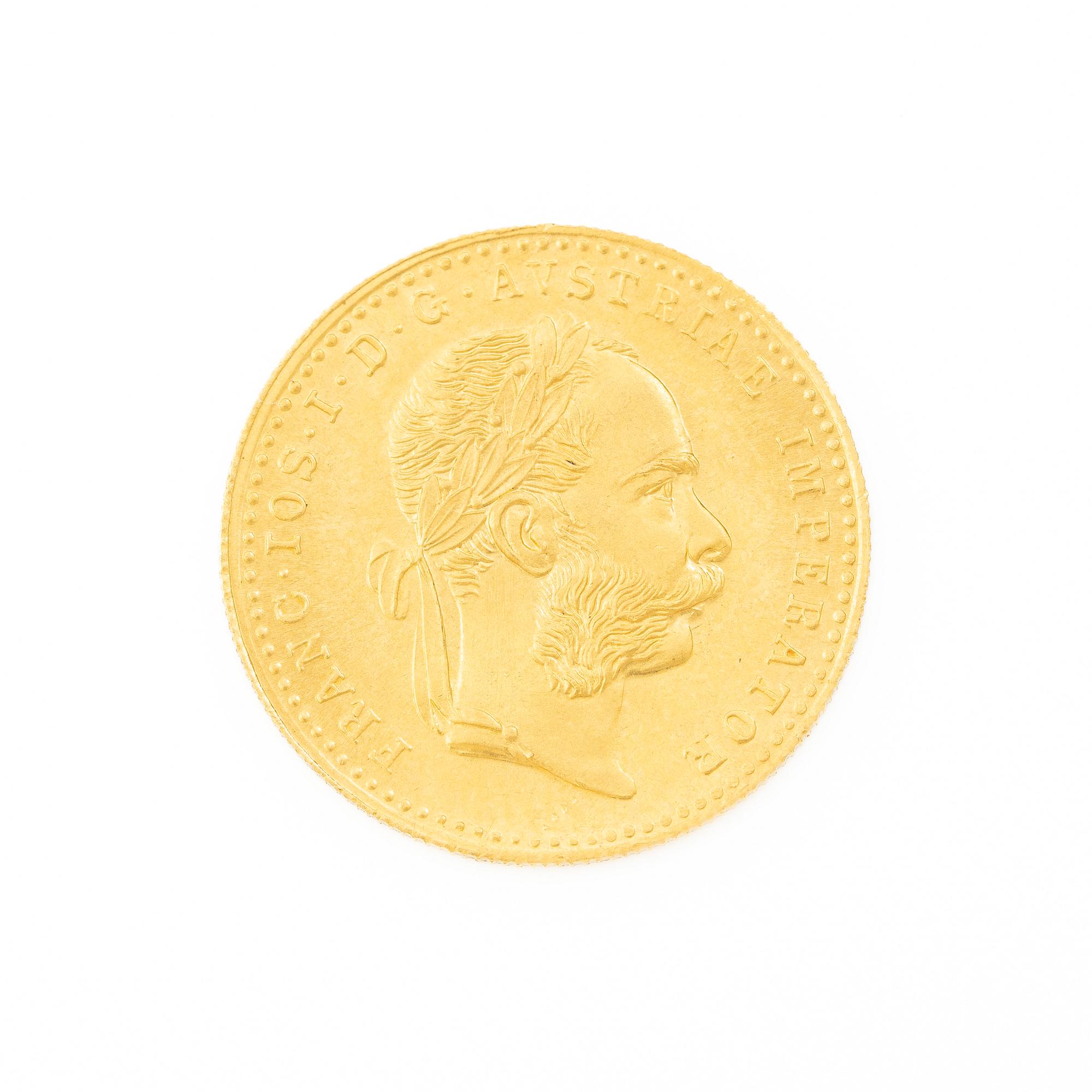 Guldmynt, Österrike-Ungern, 1 Ducat, 1915.