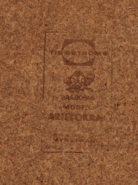 SOFFBORD, "Aristokrat", Sven Engström & Gunnar Myrstrand, Tingströms, 1900-talets mitt.