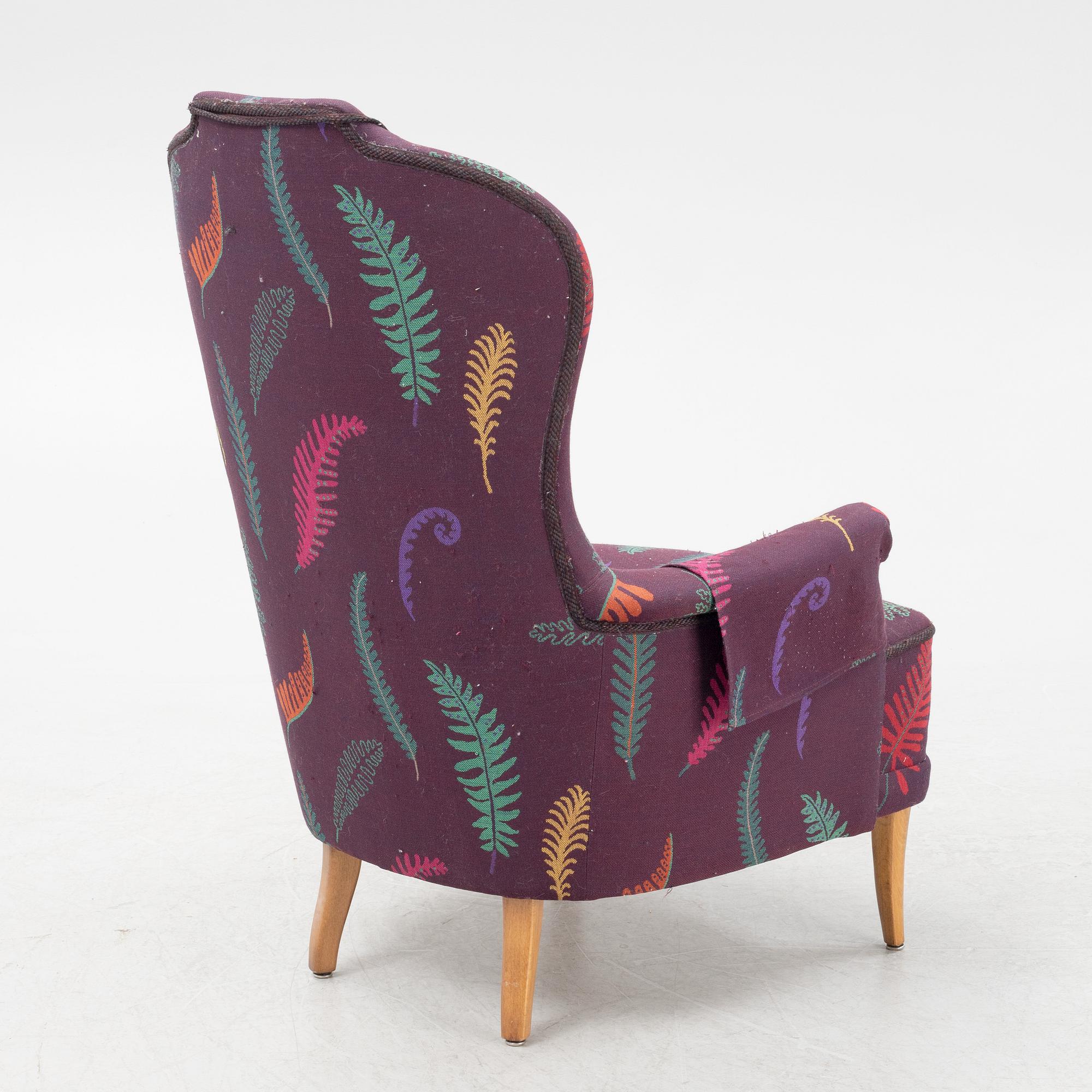 Carl Malmsten, a 'Farmor' armchair, second half of the 20th Century.