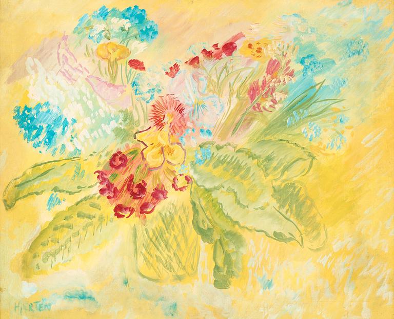 Sigrid Hjertén, "Britas blommor".