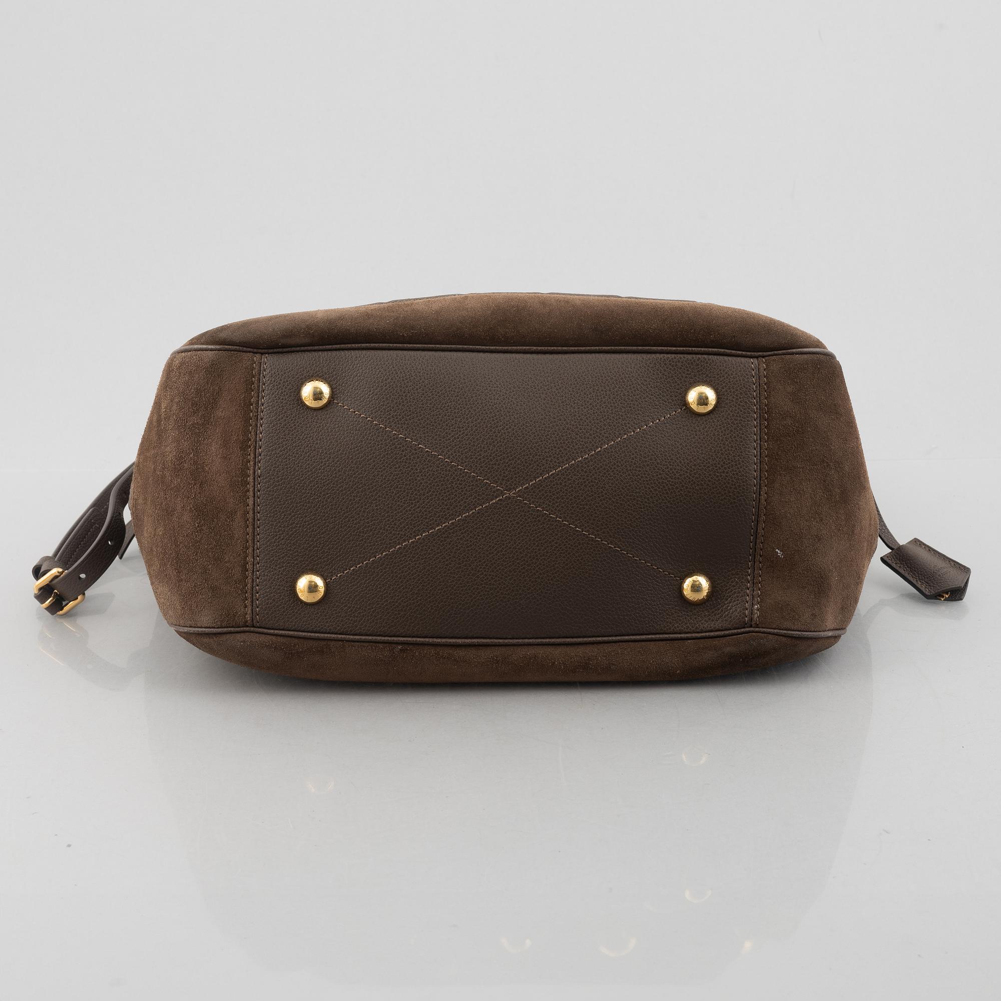 Louis Vuitton, bag, "Monogram Empreinte Suede Audacieuse", 2012.