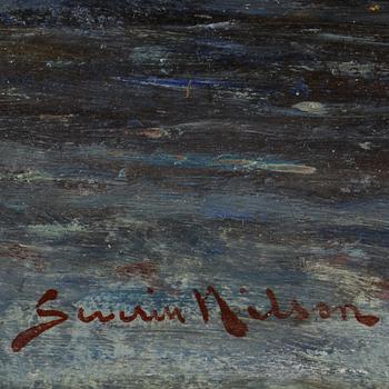 SEVERIN NILSON. olja på duk, signerad.