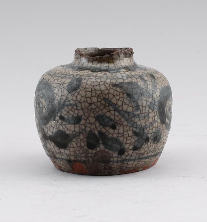 VAS, stengods, Kina, Mingdynasti Hongwu 1300-tal.