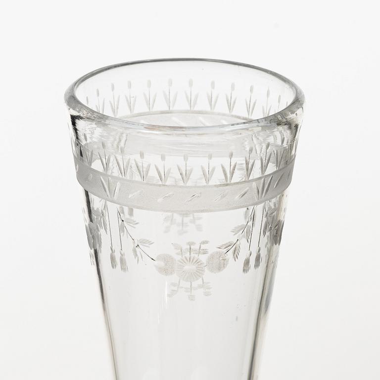 Champagne glasses, 12 pcs, circa 1900.
