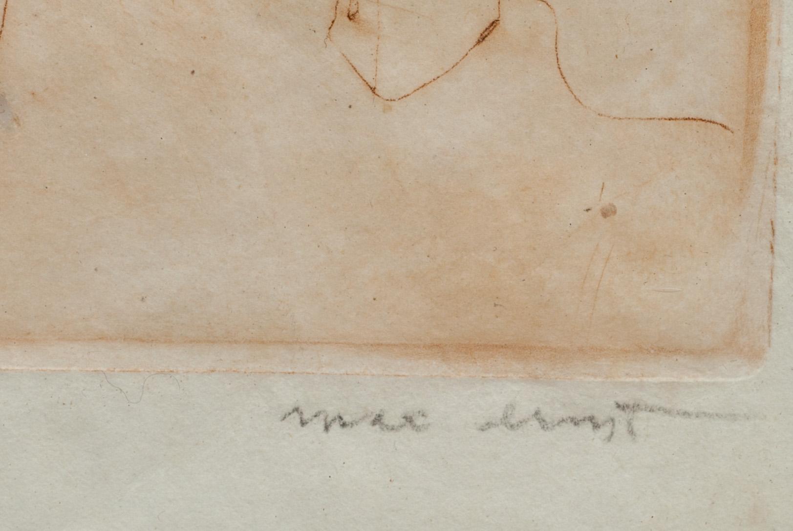 MAX ERNST, etsning, signerad och numrerad No 11.