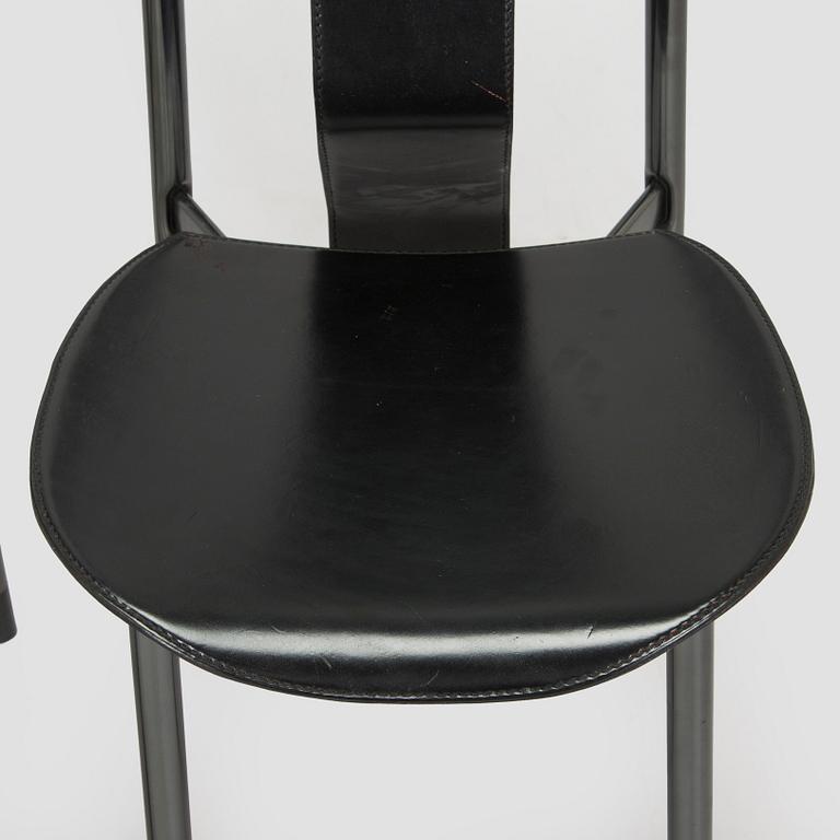 Achille Castiglioni, four 'Irma' chairs, Zanotta, Italy.