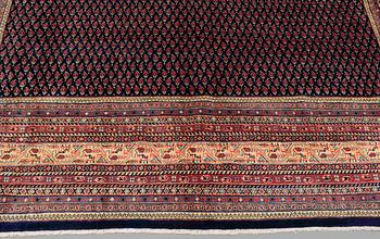 A carpet, Sarouk - Mir, around 385 x 280 cm.